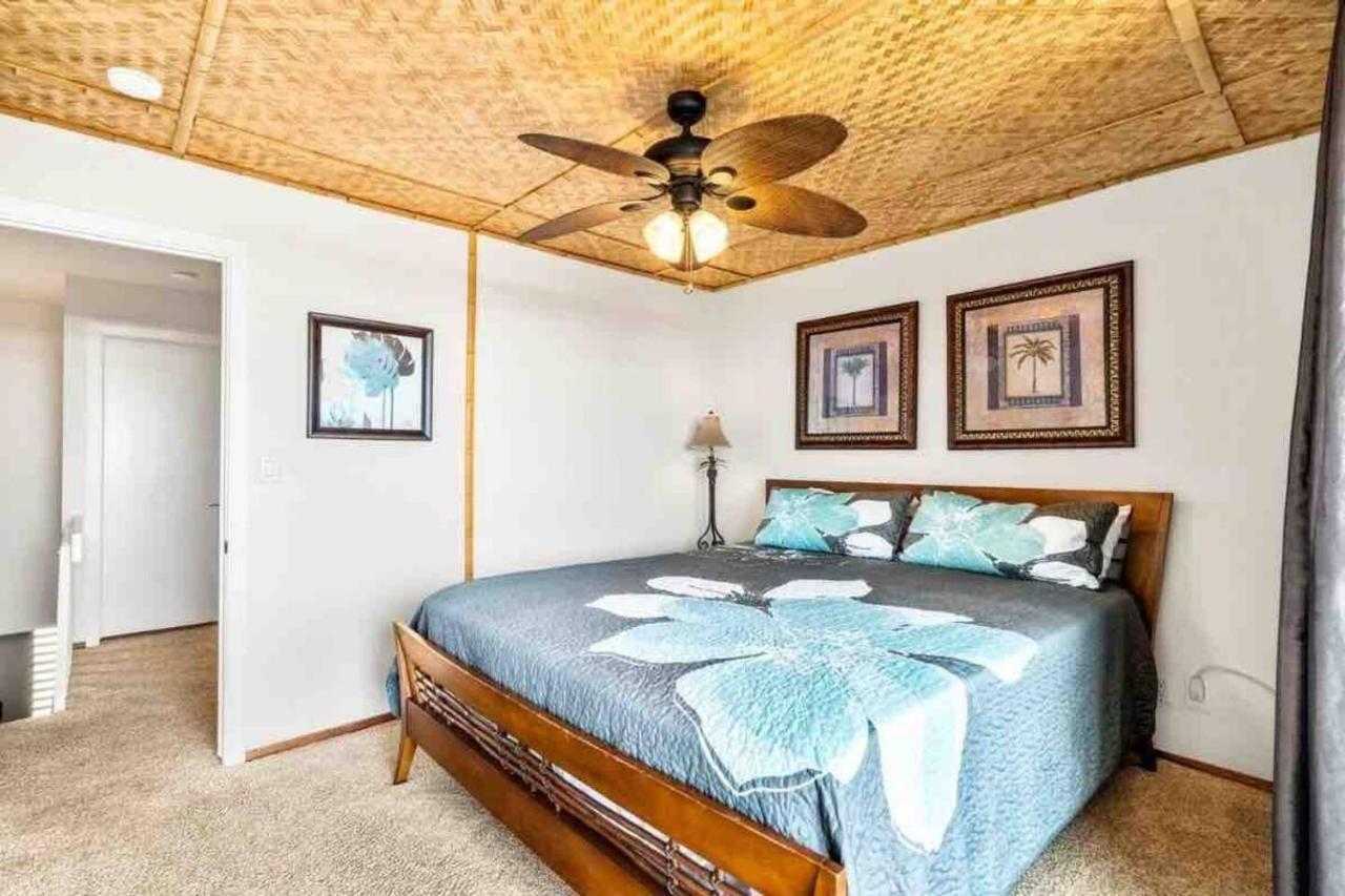 Family Friendly Kailua Bay View Ac Free Parking Walk To Kailua Village Exterior foto