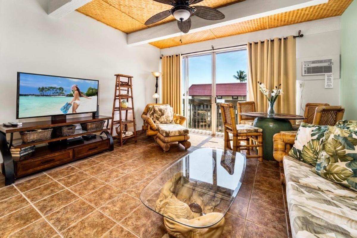 Family Friendly Kailua Bay View Ac Free Parking Walk To Kailua Village Exterior foto